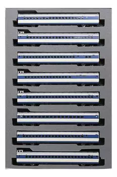 KATO N Gauge 0 Series 2000 Shinkansen Дополнительный набор Железнодорожная модель поезда Hikari/Kodama 8-вагонный 10-1701
