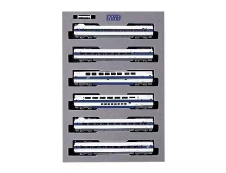 KATO N Gauge 100 Series Shinkansen Grand Hikari Дополнительный набор железнодорожных моделей поездов из 6 вагонов 10-355 белый