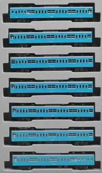 KATO N Gauge 103 Series Keihanshin Local Line Set Железнодорожная модель поезда 7-вагонный 10-539