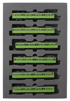 KATO N Gauge 103 Series Low Driving Bogie Yamanote Line Basic Set Railway Model Train 6-Car 10-1189