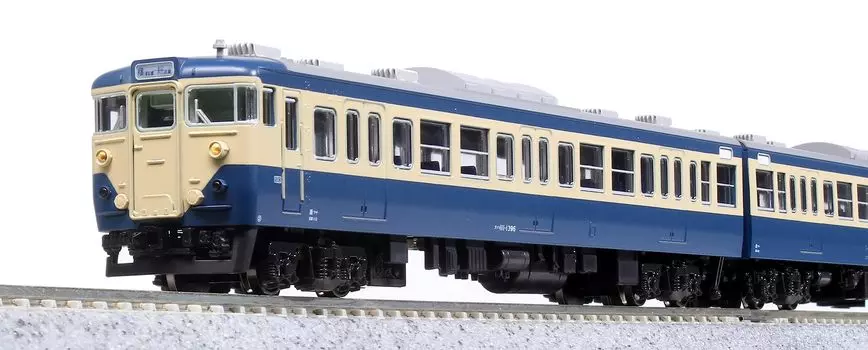 KATO N Gauge 113 Series 1000 Series Rapid Line Базовый набор Железнодорожная модель поезда Yokosuka/Sobu 7-вагонный 10-1801