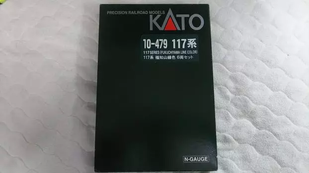 KATO N Gauge 117 Series Fukuchiyama Line Color Set Железнодорожная модель поезда 6-вагонный 10-479