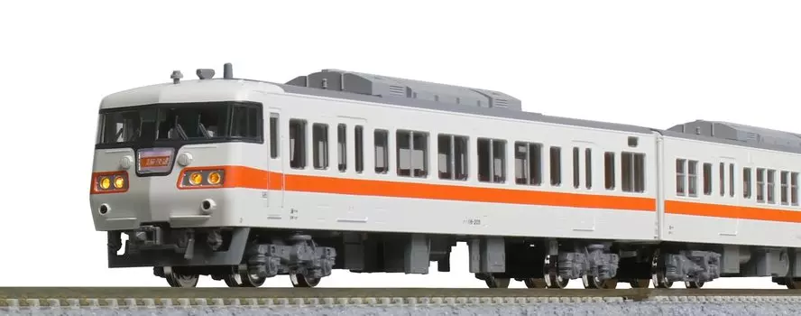 KATO N Gauge 117 Series JR Tokai Color 4-вагонный набор A 10-1709 Железнодорожная модель поезда белого цвета