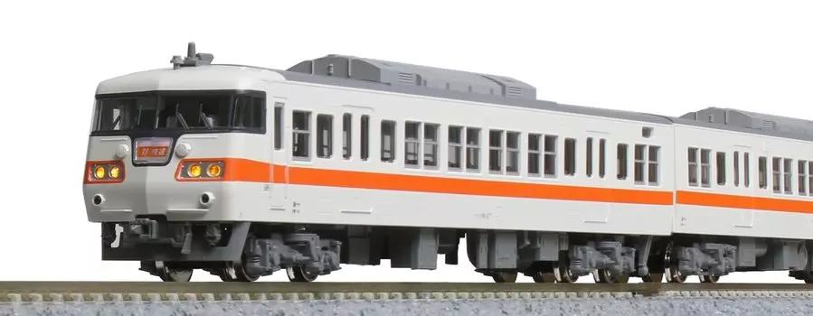 KATO N Gauge 117 Series JR Tokai Color 4-вагонный набор B 10-1710 Железнодорожная модель поезда белого цвета