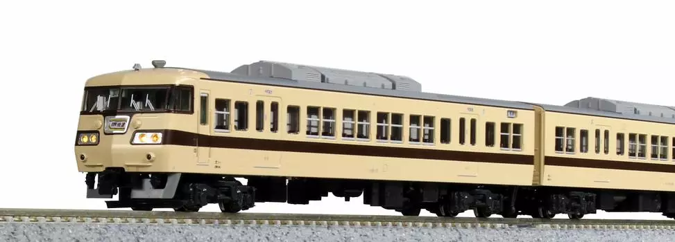 KATO N Gauge 117 Series New Rapid 6-Car Set 10-1607 Railway Model Train