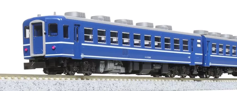 KATO N Gauge 12 Series Passenger Car JR East Takasaki Vehicle Center 7 Car Set 10-1720 Railway Model Passenger Car Blue