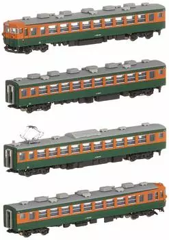 KATO N Gauge 165 Series Iida Line Express Ina Set Железнодорожная модель поезда 4-вагонный 10-1335