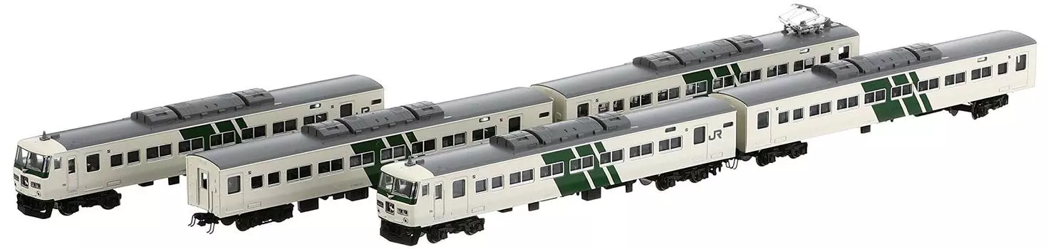 KATO N Gauge 185 Series 0 Dancer Color Set Железнодорожная модель поезда 5 вагонов 10-1443