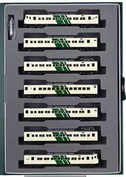 KATO N Gauge 185 Series 200 Dancer Color 7-Car Set 10-1442 Railway Model Train
