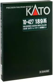 KATO N Gauge 189 Series Azusa New Color Дополнительный набор Железнодорожная модель поезда 4-вагонный 10-427
