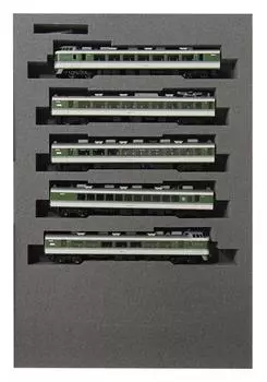 KATO N Gauge Серия 189 Улучшенная Асама Базовый набор Железнодорожная модель поезда 5 вагонов 10-1434