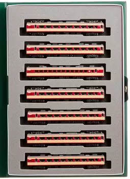 KATO N Gauge 189 Series JNR Color Asama Дополнительный набор Железнодорожная модель поезда 7-вагонный 10-529