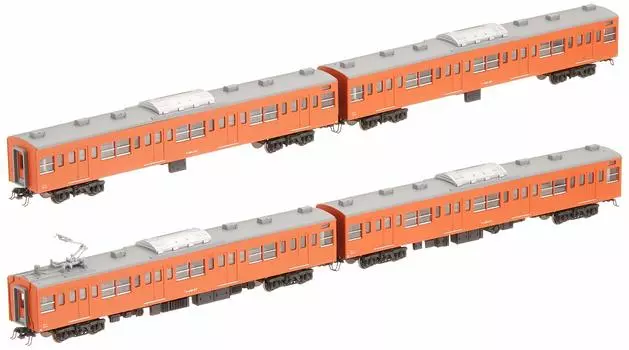 KATO N Gauge 201 Series Chuo Line Color T Formation 4-Car Addition Set 10-1552 Railway Model Train