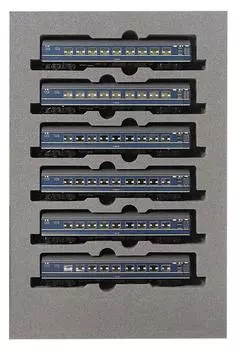 Kato N gauge 20 series sleeper passenger car Nahane 20 extension set 10-1353 6-car