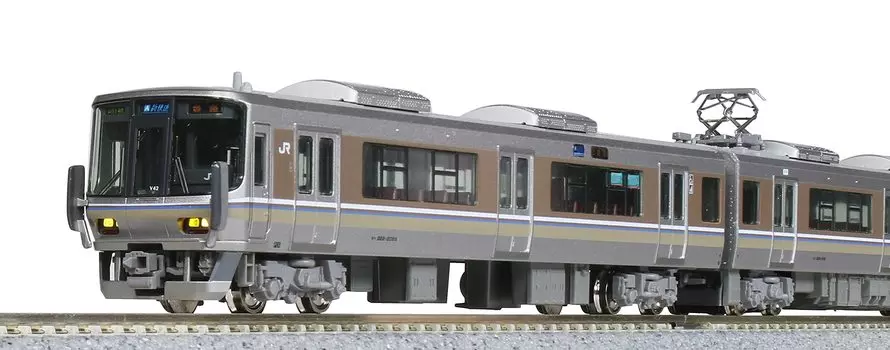 KATO N Gauge 223 Series 2000 Series New Rapid 4-вагонный набор 10-1898 Железнодорожная модель поезда