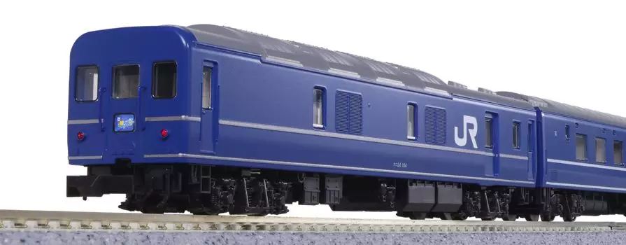KATO N Gauge 24 Series 25 Sleeper Express Set Модель пассажирского вагона Galaxy 9-вагонный 10-1998