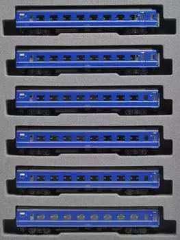 KATO N Gauge 24 Series Sleeper Express Yuzuru Дополнительный набор Железнодорожная модель пассажирского вагона 6-вагонный 10-812