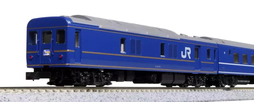 KATO N Gauge 24 Series Sleeper Limited Express 6 Car Basic Set Модель пассажирского вагона Nihonkai 10-881