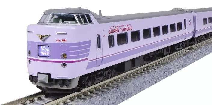 KATO N Gauge 381 Series Set Железнодорожная модель поезда Super Yakumo 4-вагонный 10-1937