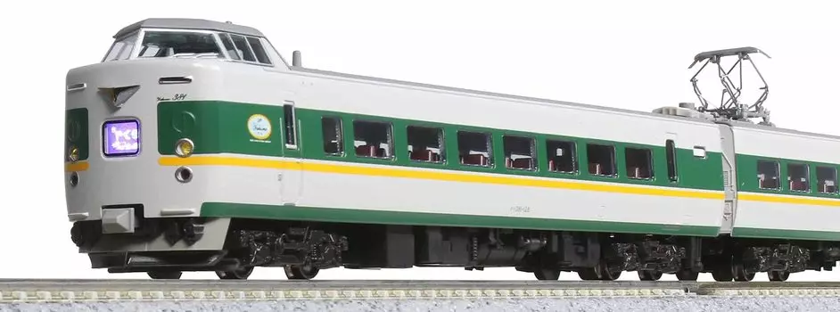 KATO N Gauge 381 Series Yakumo Renewal Formation Базовый набор Железнодорожная модель поезда 6-вагонный 10-1777 серый