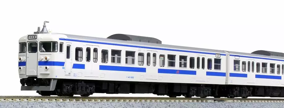 KATO N gauge 415 series 100s Kyushu color basic set Железнодорожная модель поезда 4-вагонная 10-1538