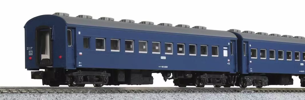 KATO N Gauge 43 Series Night Express [Kiso] 6-вагонный базовый набор 10-1623 Железнодорожная модель пассажирского вагона