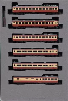 KATO N Gauge 475 Series Express Дополнительный набор Железнодорожная модель поезда Tateyama/Yunokuni 6-вагонный 10-1635