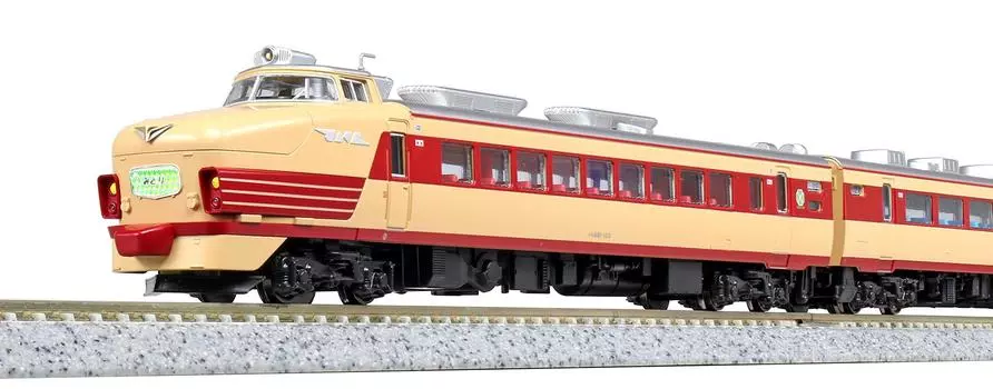 KATO N Gauge 485 Series Limited Express Set Железнодорожная модель поезда Мидори 4-вагонный 10-1480