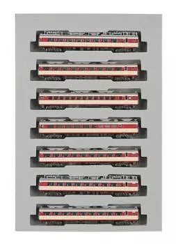 KATO N Gauge 489 Series Дополнительный набор железнодорожных моделей поездов Hakusan/Asama 7-вагонный 10-240