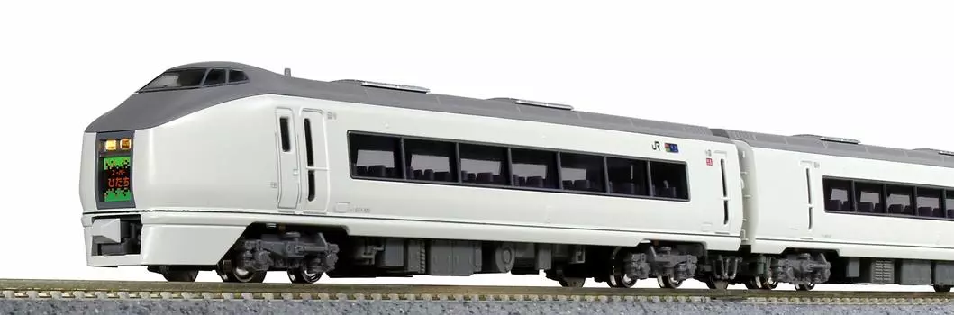 KATO N Gauge 651 Series Super Hitachi 4-вагонный дополнительный набор 10-1585 Железнодорожная модель поезда