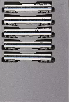 KATO N gauge 683 series 4000 series Thunderbird renewal car extension set 5 cars railway model train white 10-1746