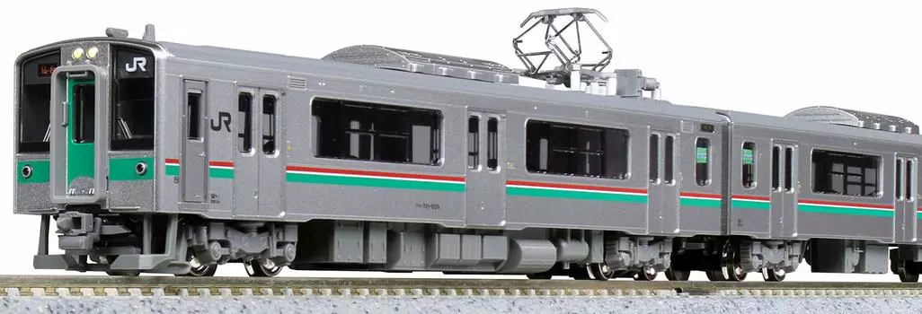 KATO N gauge 701 series 1000 Sendai color set Железнодорожная модель поезда 4-вагонная 10-1553