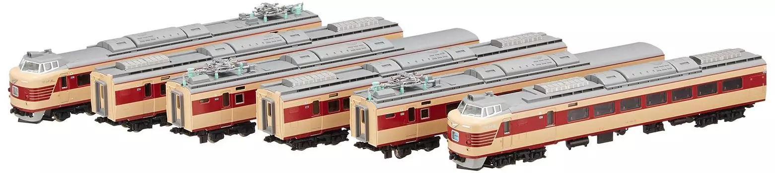 KATO N gauge 781 series set railroad model train 6-car 10-1327