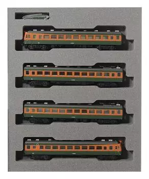 KATO N Gauge 80 Series 300 Series Iida Line Set Железнодорожная модель поезда 4-вагонный 10-1384