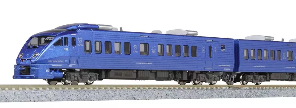 KATO N Gauge 883 Series Renewal Vehicle Set - набор железнодорожных моделей поездов Соник (Третье издание) 7-вагон 10-1475
