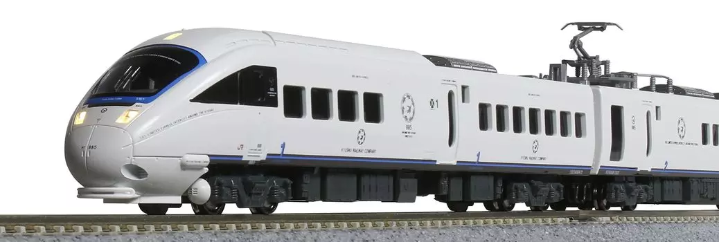 KATO N Gauge 885 Series 1st Edition Around the Kyushu Set Railway Model Train 6-Car 10-246