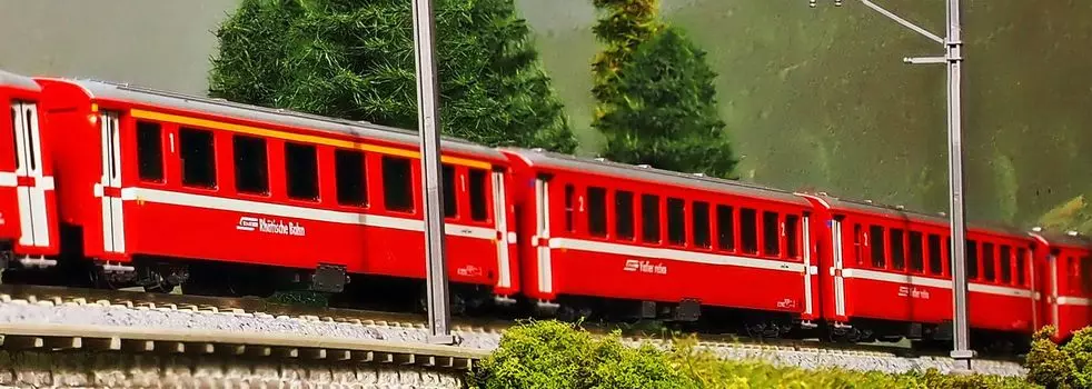 KATO N Gauge Alps красный пассажирский вагон EWI базовый набор 4 вагона модель железной дороги пассажирский вагон 10-1413