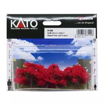 KATO N gauge autumn leaves 40mm 3 pieces 24-088 diorama supplies
