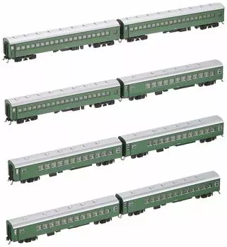 KATO N gauge Blue Общий набор Tsubame 8-вагонный дополнительный 10-573