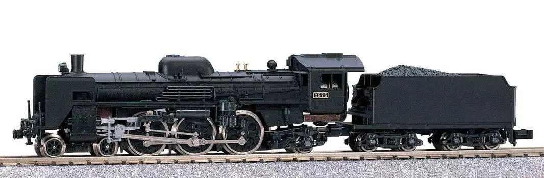 KATO N Gauge C57 2007 Железнодорожная модель паровоза чёрный