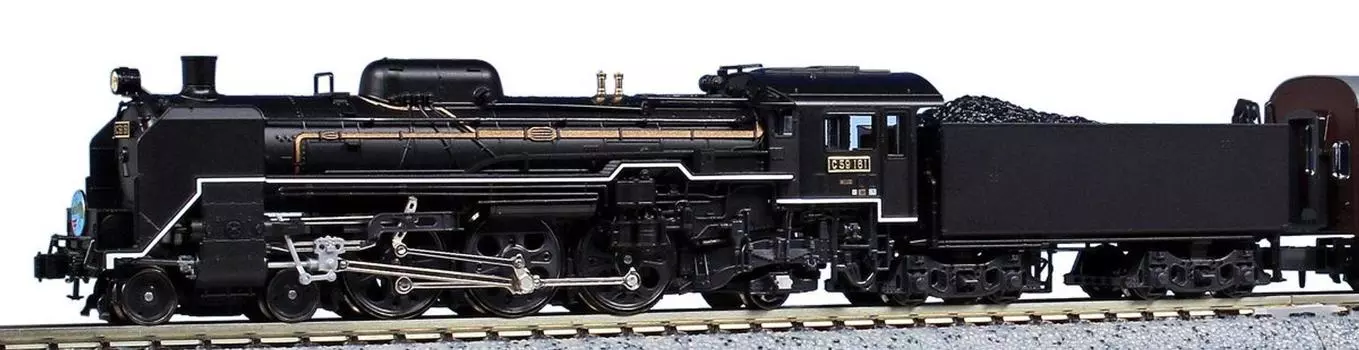 KATO N Gauge C59 послевоенная модель паровоза линии Куре 2026-1