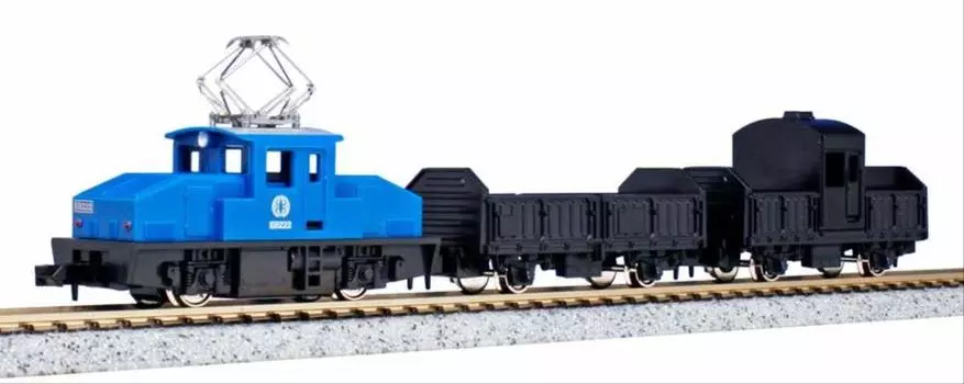 KATO N Gauge Chibi Convex Set Inaka Town Freight Train Blue Railway Model Electric Locomotiv 10-504-2 синий