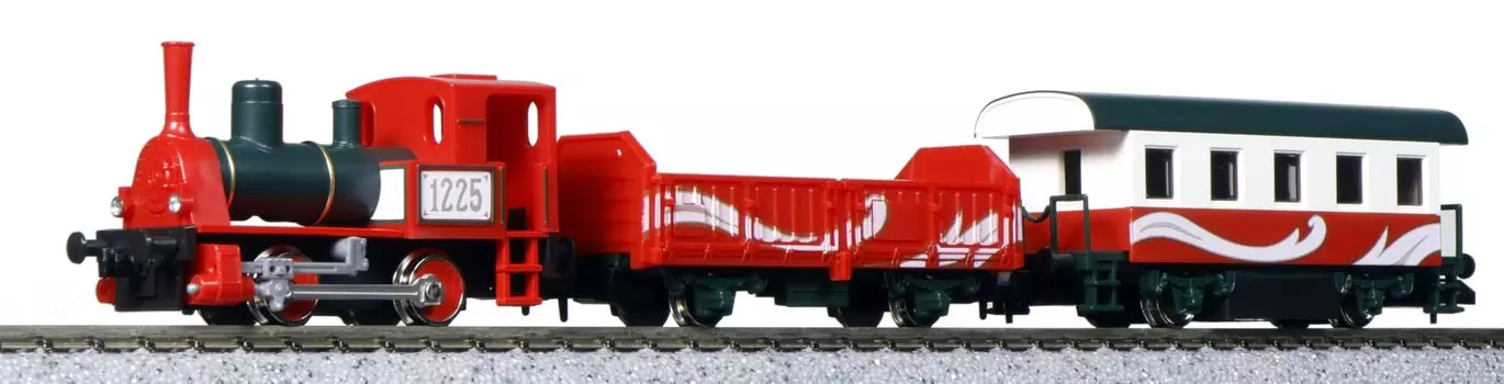 KATO N Gauge Chibi Loco Set Christmas SL Train Модель железнодорожного паровоза 10-503-3