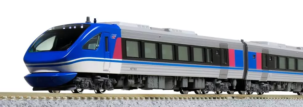 KATO N Gauge Chizu Express HOT7000 Series Super Hakuto Set Железнодорожная модель дизельного вагона 6-вагонный 10-1693