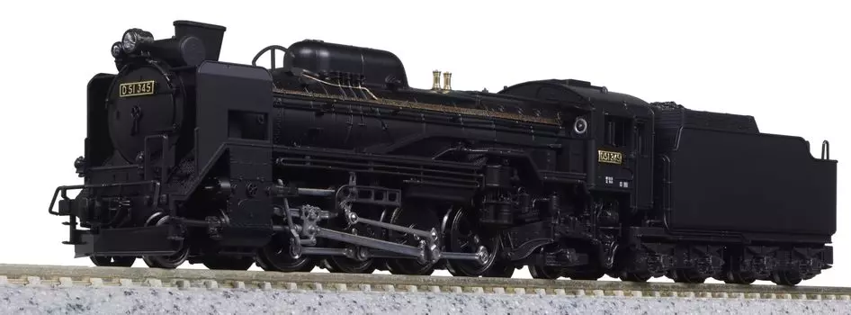 KATO N Gauge D51 Hokkaido Type Giesle Ejector Railway Model Steam Locomotiv 2016-C