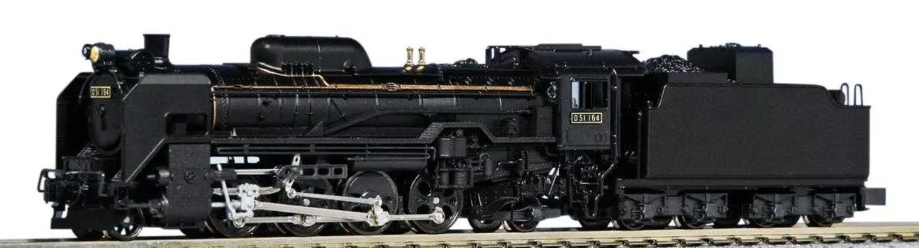 KATO N Gauge D51 Стандартная спецификация Tohoku Железнодорожная модель паровоза 2016-5 чёрный
