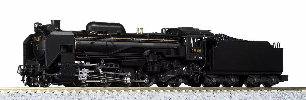 KATO N Gauge D51 Стандартный Тип 2016-9 Железнодорожная Модель Паровоз