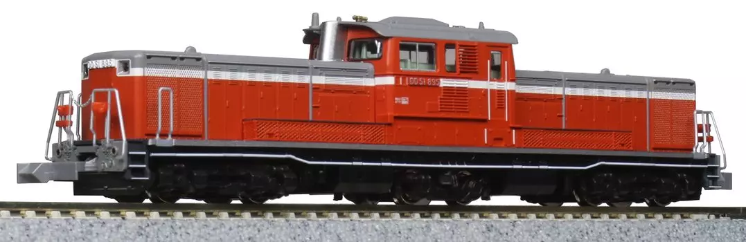 KATO N Gauge DD51 800 Series Takasaki Vehicle Center Железнодорожная модель тепловоза Красный 7008-G красный