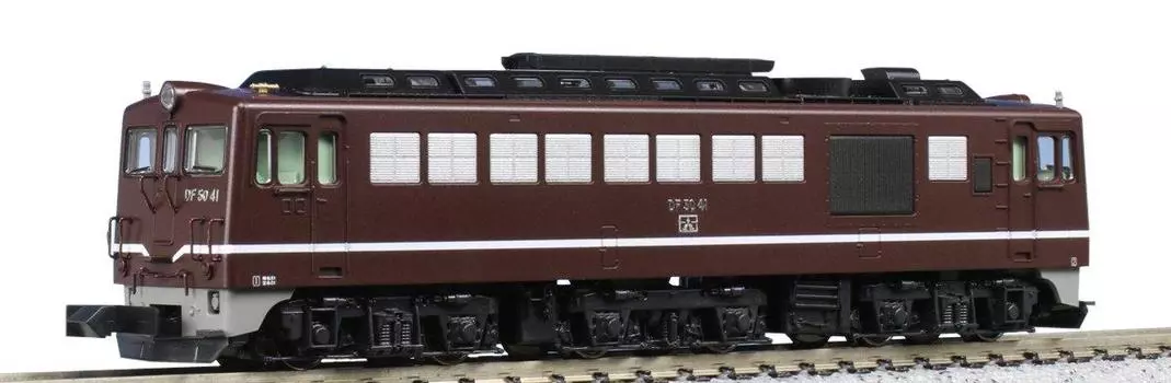 KATO N Gauge DF50 Brown Railway Model Diesel Locomotiv 7009-2