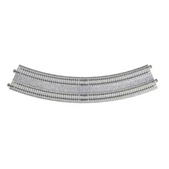 KATO N gauge double track approach track R414/381-22.5° 1 piece each left and right 20-182 Railway model supplies